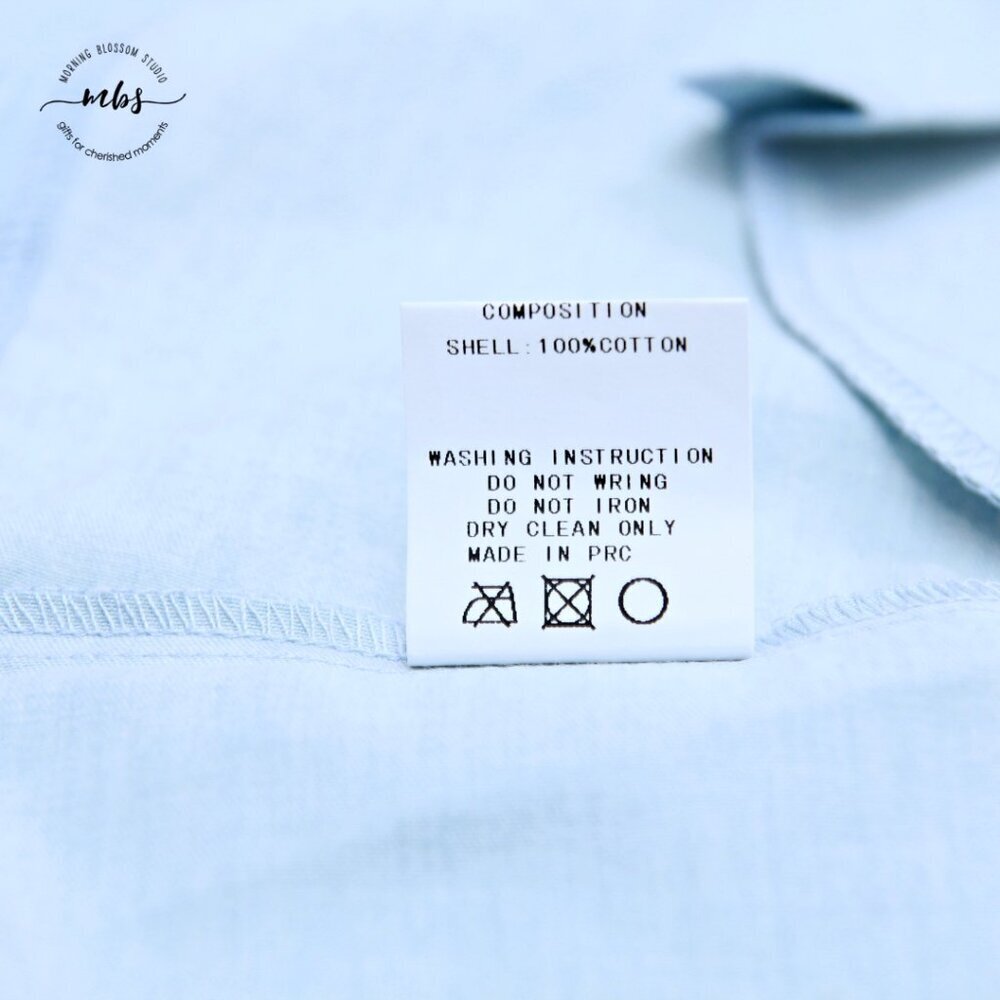 BLQ Square Neck Short Sleeve Hidden Pockets Cotton Mini Dress Blue Women Plus 1‎ - Picture 7 of 9